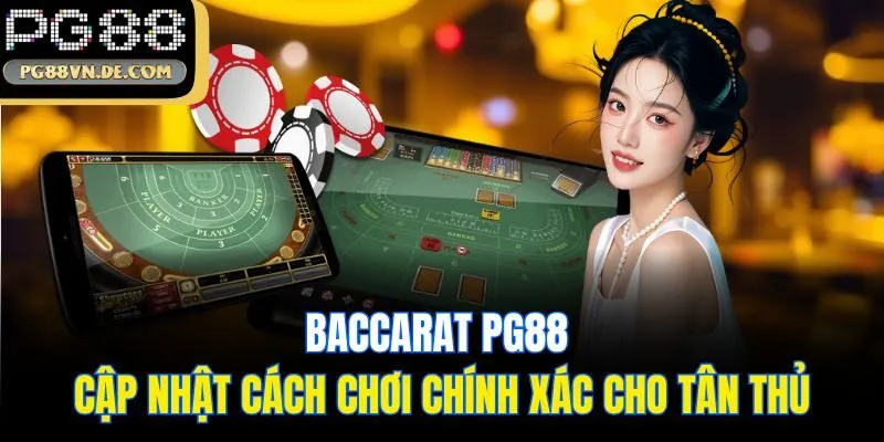 Baccarat PG88 - Cập Nhật Cách Chơi Chính Xác Cho Tân Thủ