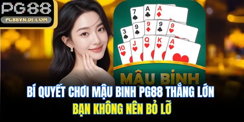 Bí Quyết Chơi Mậu Binh PG88 Thắng Lớn - Bạn Không Nên Bỏ Lỡ