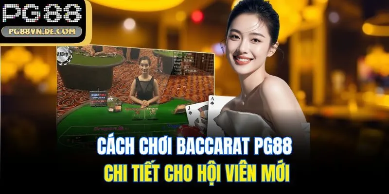 Baccarat PG88 - Cập Nhật Cách Chơi Chính Xác Cho Tân Thủ 6 Cách chơi Baccarat PG88 chi tiết cho hội viên mới