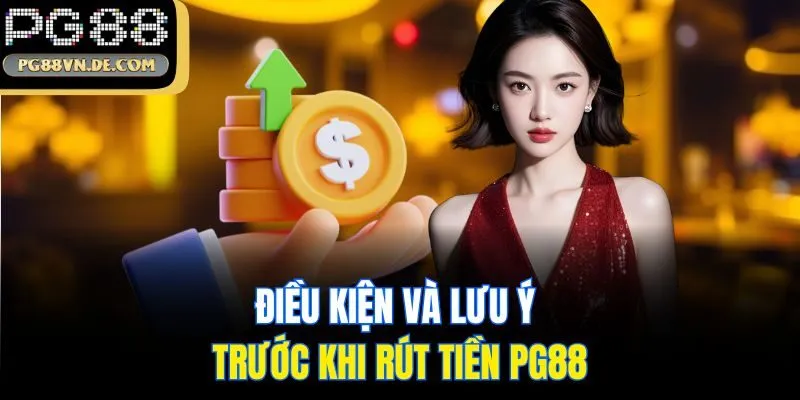 Hướng Dẫn Chi Tiết Cách Rút Tiền PG88 Chuẩn Từ A - Z 6 Điều kiện và lưu ý trước khi rút tiền PG88