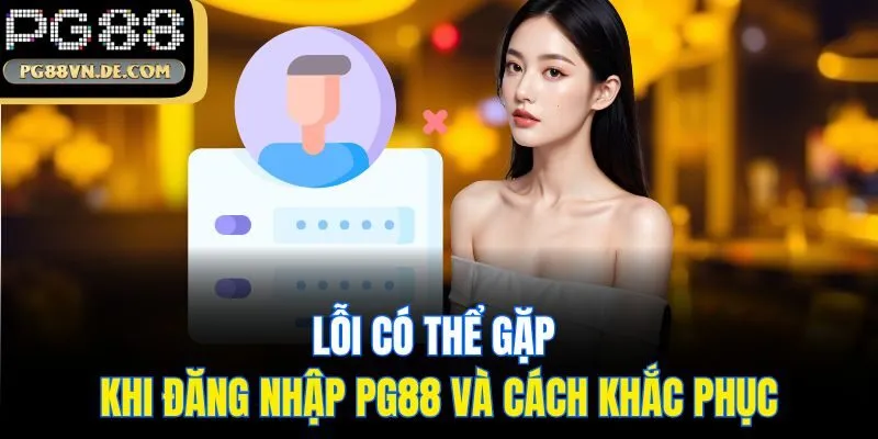 Đăng Nhập PG88 - Hướng Dẫn Truy Cập Tài Khoản Chỉ 3 Bước 6 Lỗi có thể gặp khi đăng nhập PG88 và cách khắc phục