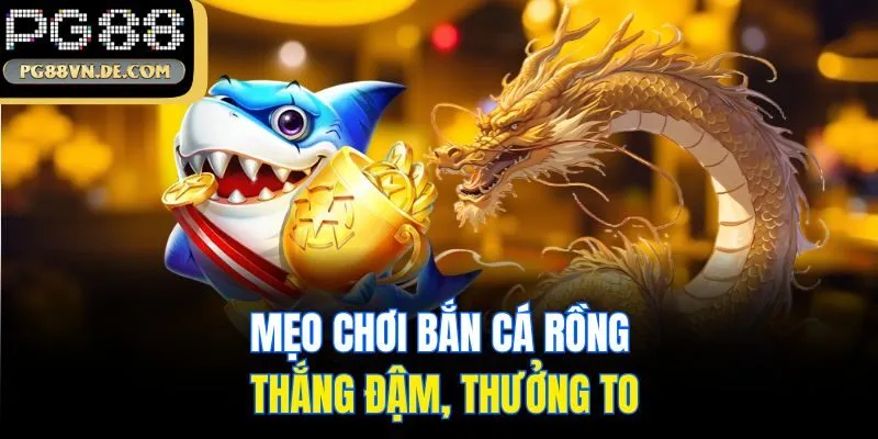 Bắn Cá Rồng PG88 - Hóa Thân Ngư Thủ Thể Hiện Kỹ Năng Săn Cá 7 Mẹo chơi bắn cá rồng thắng đậm, thưởng to