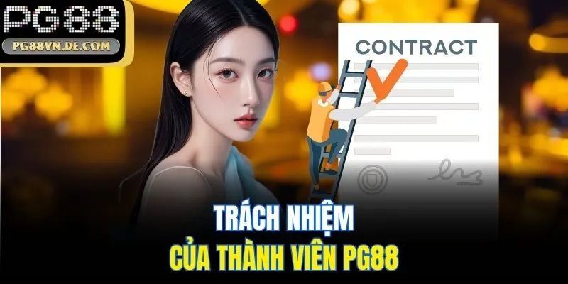 Điều khoản điều kiện PG88 – Quy định người chơi cần nắm rõ 4 Trách nhiệm của thành viên PG88
