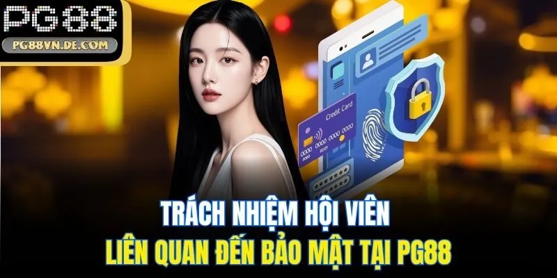 Bảo Mật Tại PG88 - Cập Nhật Thông Tin Điều Khoản Năm 2025 7 Trách nhiệm hội viên liên quan đến bảo mật tại PG88